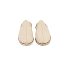 Detail Cream Slippers - Handcrafted Calf Leather Turkey | Bespoky