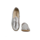 Top view Silver Yemeni Shoes - Handcrafted Calf Leather | Bespoky