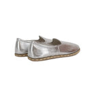 Detail Silver Yemeni Shoes - Handcrafted Calf Leather Turkey | Bespoky