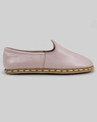 Side view Pink Yemeni Shoes - Calf Leather Zero Drop | Bespoky