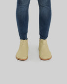 Bakvy Gul Chelsea Boots - Kalvskinn Handgjort | Bespoky