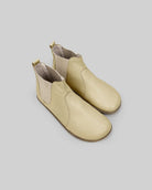 Men's Yellow Chelsea Boots - Handcrafted Calf Leather Wide Toe Box | Bespoky