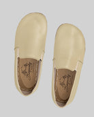 Side view Yellow Barefoot Shoes - Calf Leather Zero Drop | Bespoky