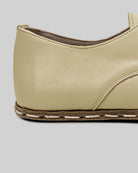 Top view Yellow Oxford Shoes - Handcrafted Calf Leather | Bespoky