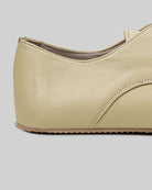 Top view Yellow Oxford Shoes - Handcrafted Calf Leather | Bespoky