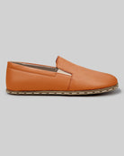 Pair Orange Barefoot Shoes - Barefoot Wide Toe Calf Leather | Bespoky