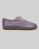 Side view Purple Oxford Shoes - Calf Leather Zero Drop | Bespoky