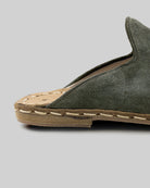 Detail Leather Slippers - Handcrafted Calf Leather Turkey | Bespoky