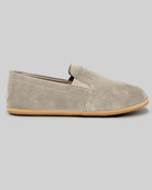 Top view Cream Suede Barefoot Shoes - Handcrafted Calf Leather | Bespoky