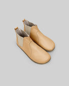 Detail Melon Yellow Chelsea Boots - Handcrafted Calf Leather Turkey | Bespoky