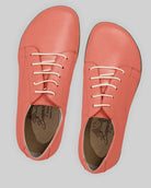 Side view Pomegranate Barefoot Sneaker - Calf Leather Zero Drop | Bespoky