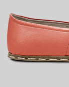 Top view Pomegranate Barefoot Yemeni - Handcrafted Calf Leather | Bespoky