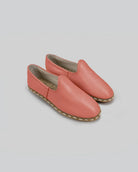 Women's Pomegranate Yemeni Shoes - Handcrafted Calf Leather Wide Toe Box | Bespoky