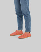 Detail Pomegranate Oxford Shoes - Handcrafted Calf Leather Turkey | Bespoky