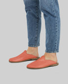 Top view Pomegranate Slippers - Handcrafted Calf Leather | Bespoky