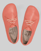 Side view Pomegranate Oxford Shoes - Calf Leather Zero Drop | Bespoky