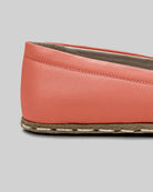 Detail Pomegranate Barefoot Shoes - Handcrafted Calf Leather Turkey | Bespoky