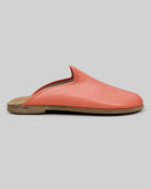 Close-up calf leather - Pomegranate Slippers Detail | Bespoky
