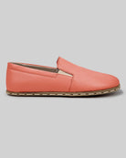 Close-up calf leather - Pomegranate Barefoot Shoes Detail | Bespoky