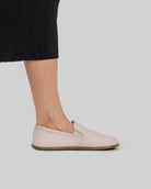 Pair Pink Barefoot Shoes - Barefoot Wide Toe Calf Leather | Bespoky