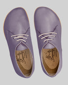 Side view Purple Oxford Shoes - Calf Leather Zero Drop | Bespoky