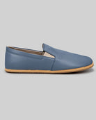 Back view Jean Blue Barefoot Shoes - Calf Leather Handcrafted | Bespoky