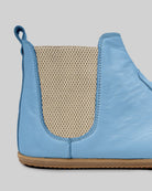 Detail Baby Blue Chelsea Boots - Handcrafted Calf Leather Turkey | Bespoky