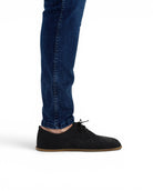 Detail Black Oxford Shoes - Handcrafted Calf Leather Turkey | Bespoky