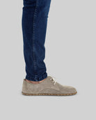 Detail Suede Oxford Shoes - Handcrafted Calf Leather Turkey | Bespoky