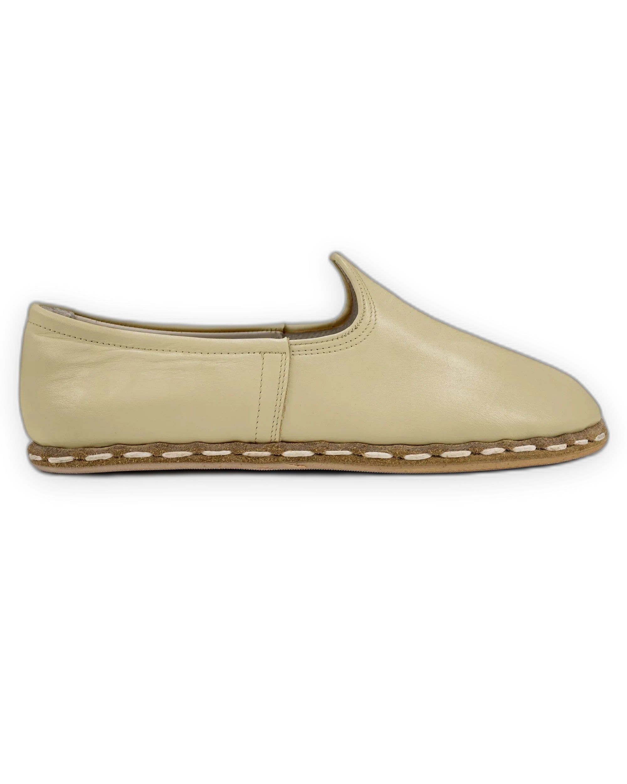 Top view Yellow Yemeni Shoes - Handcrafted Calf Leather | Bespoky