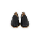 Side view Black Yemeni Shoes - Calf Leather Zero Drop | Bespoky
