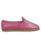 Top view Fuchsia Yemeni Shoes - Handcrafted Calf Leather | Bespoky