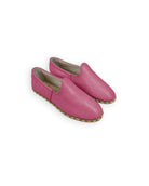Men's Fuchsia Yemeni Shoes - Handcrafted Calf Leather Wide Toe Box | Bespoky