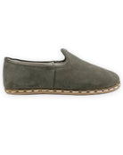 Side view Suede Yemeni Shoes - Calf Leather Zero Drop | Bespoky