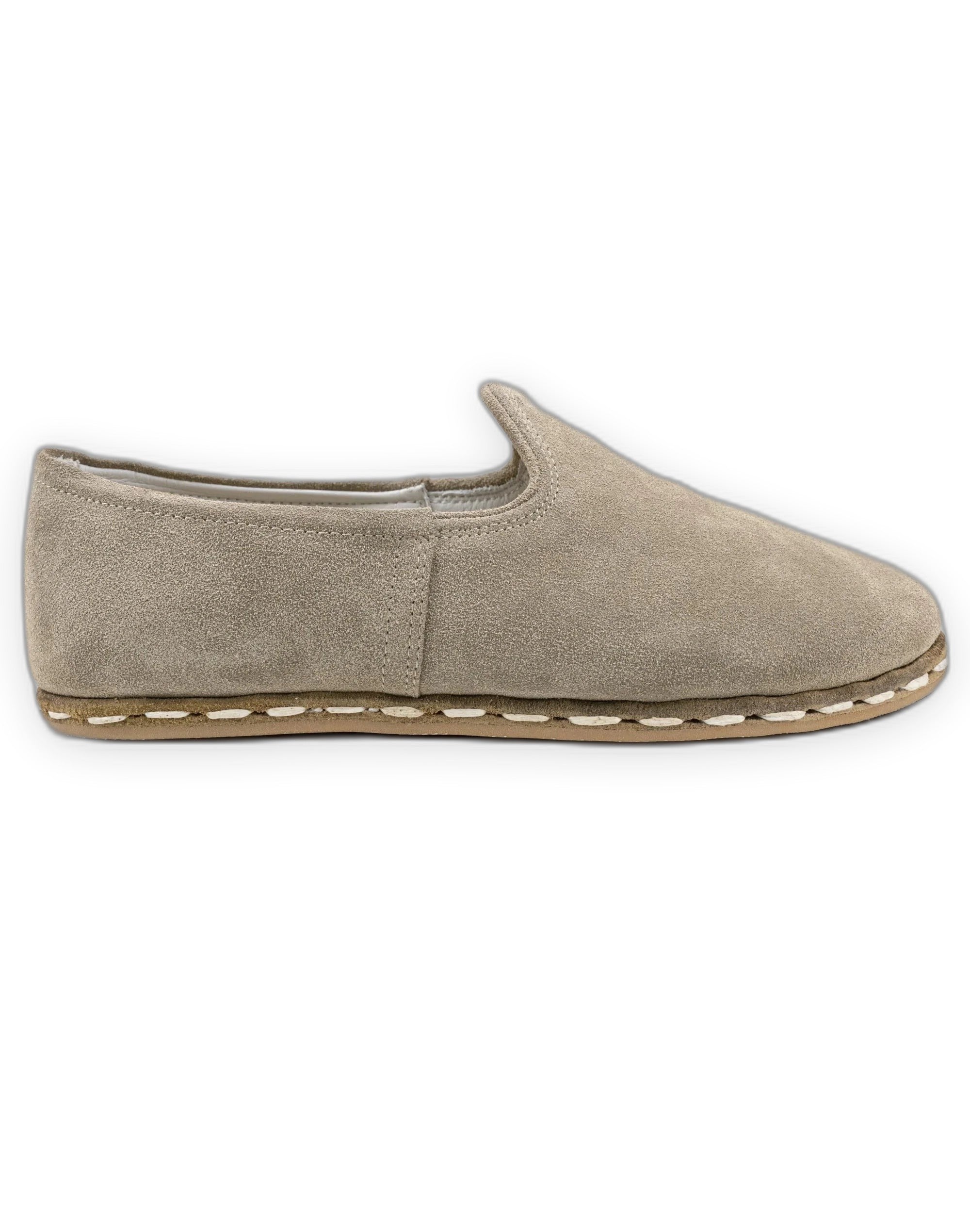 Top view Suede Yemeni Shoes - Handcrafted Calf Leather | Bespoky