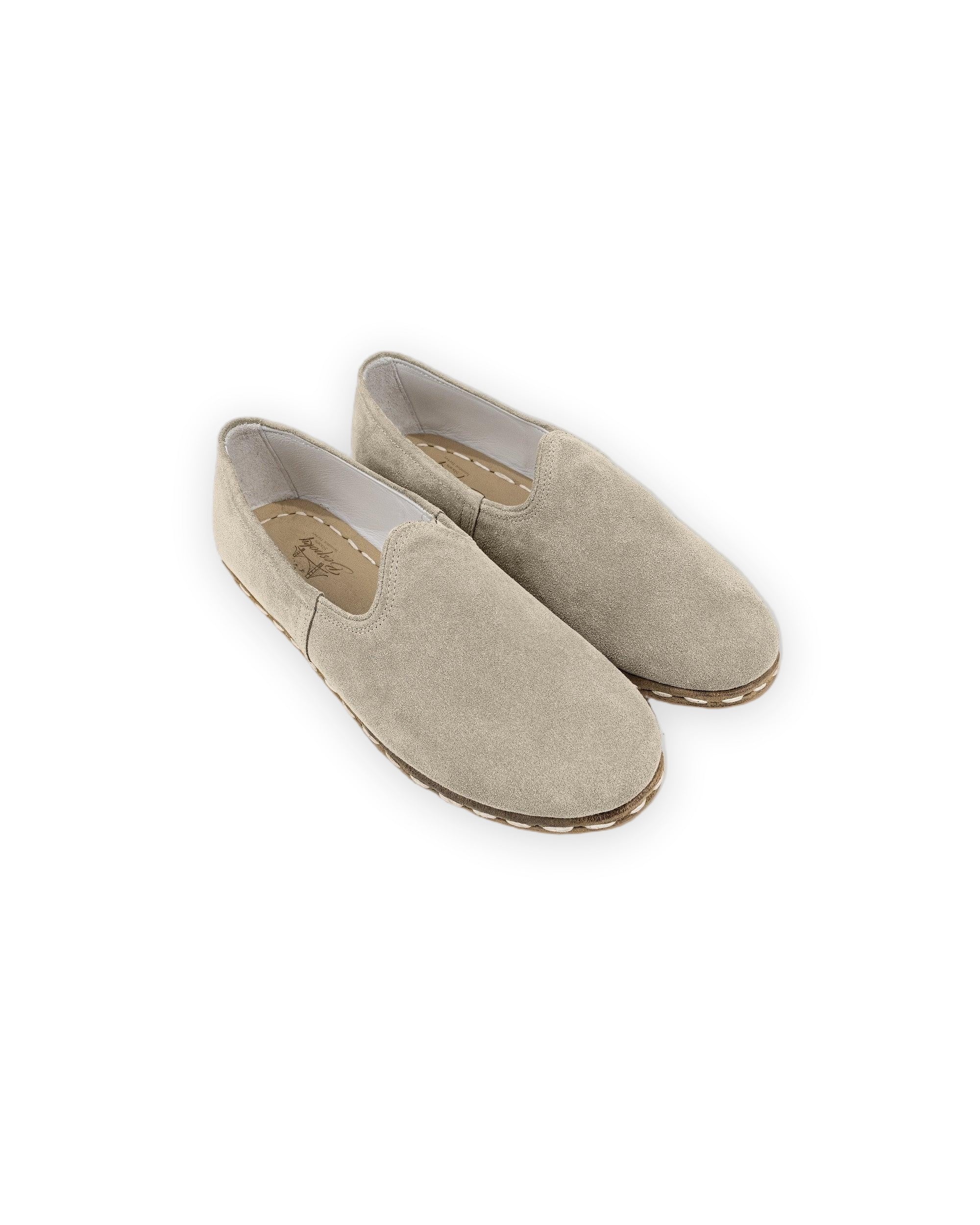 Women's Cream Yemeni Shoes - Handcrafted Calf Leather Wide Toe Box | Bespoky