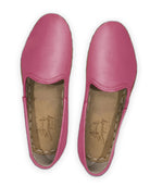 Side view Fuchsia Yemeni Shoes - Calf Leather Zero Drop | Bespoky