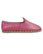 Top view Fuchsia Yemeni Shoes - Handcrafted Calf Leather | Bespoky