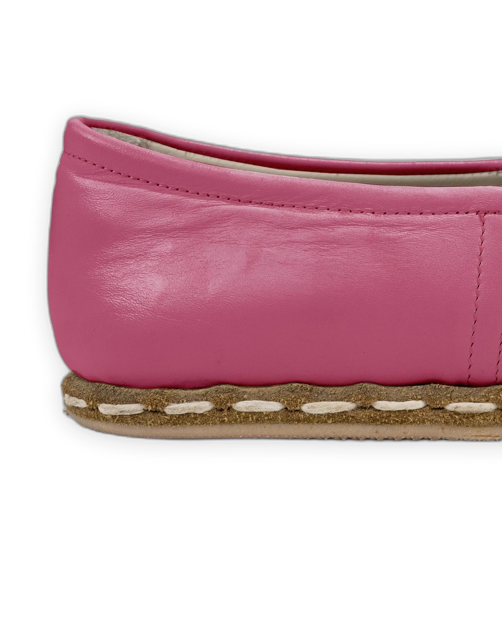 Detail Fuchsia Yemeni Shoes - Handcrafted Calf Leather Turkey | Bespoky