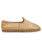 Top view Melon Yellow Yemeni Shoes - Handcrafted Calf Leather | Bespoky