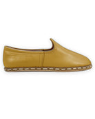 Side view Mustard Yemeni Shoes - Calf Leather Zero Drop | Bespoky