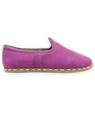 Side view Pink Yemeni Shoes - Calf Leather Zero Drop | Bespoky