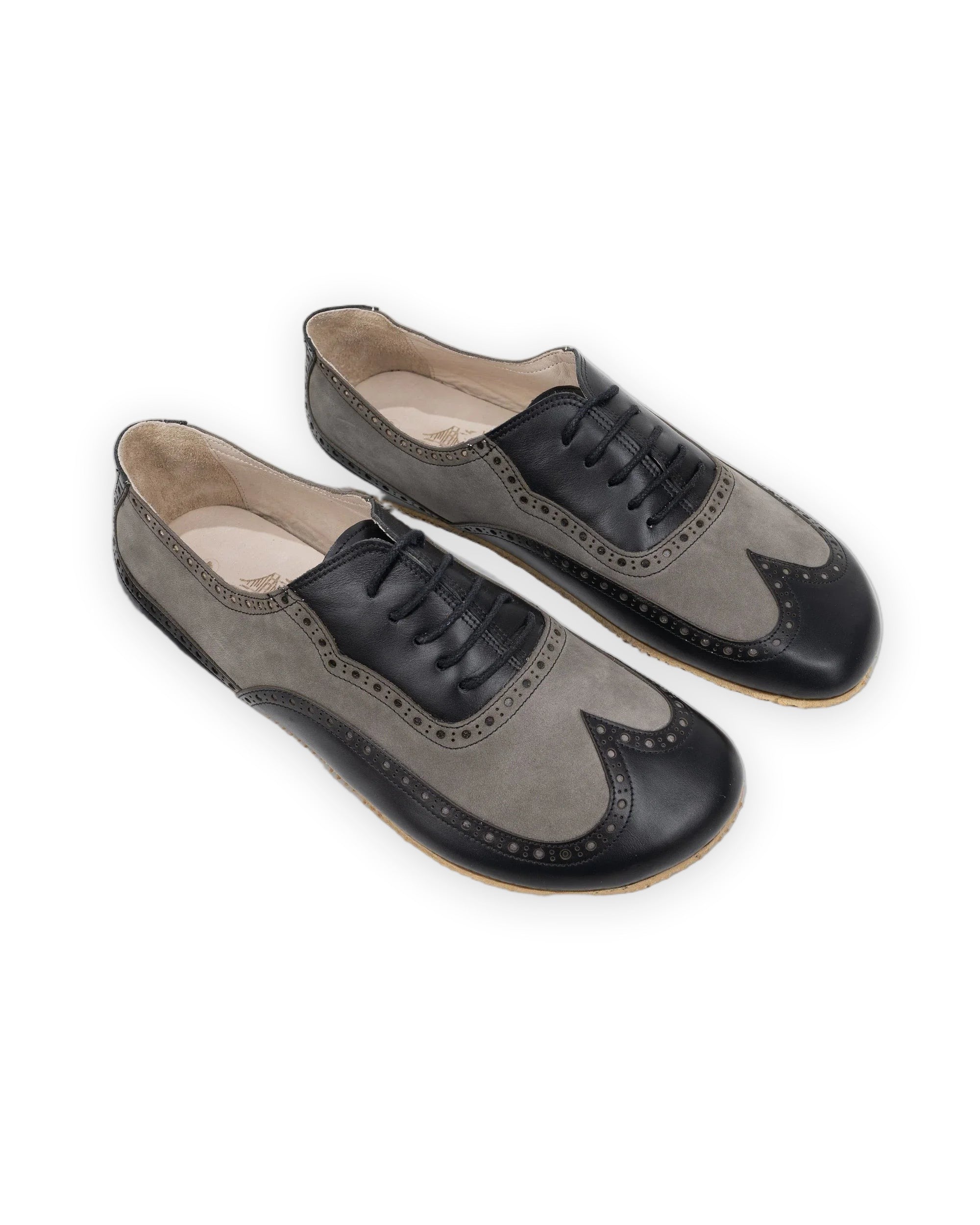 Women's Black Moccosin Shoes - Handcrafted Calf Leather Wide Toe Box | Bespoky