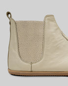 Side view Beige Chelsea Boots - Calf Leather Zero Drop | Bespoky