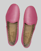 Side view Fuchsia Yemeni Shoes - Calf Leather Zero Drop | Bespoky