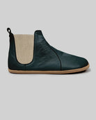 Top view Dark Green Chelsea Boots - Handcrafted Calf Leather | Bespoky