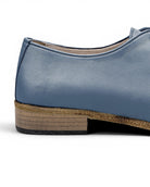 Top view Jean Blue Pointed Toe Oxford - Handcrafted Calf Leather | Bespoky