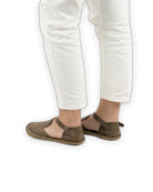 Pair Leather Barefoot Sandal - Barefoot Wide Toe Calf Leather | Bespoky