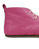 Detail Fuchsia Ankle Boots - Handcrafted Calf Leather Turkey | Bespoky