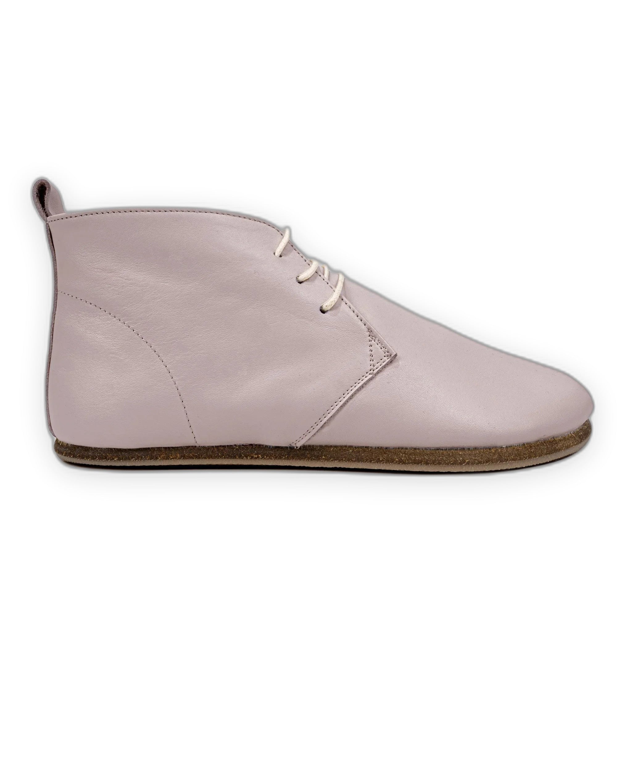 Top view Pink Ankle Boots - Handcrafted Calf Leather | Bespoky